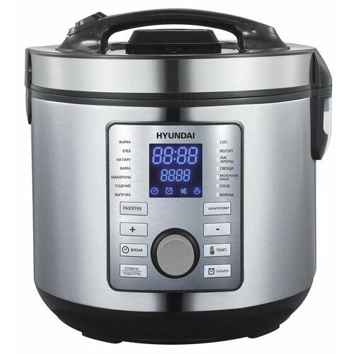 Мультиварка Hyundai HYMC-1617 серебристыйчерный 598800₽