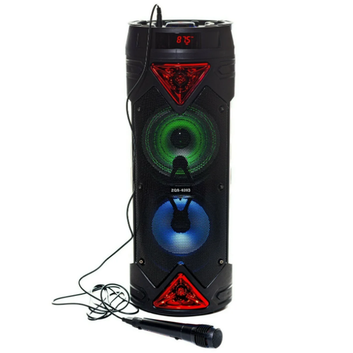 Беспроводная акустика BT Speaker ZQS-6203 Black