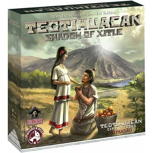 Настольная игра Teotihuacan. Shadow of Xitle (дополнение) на английском языке дополнение teotihuacan late preclassic period для настольной игры теотиуакан на английском языке