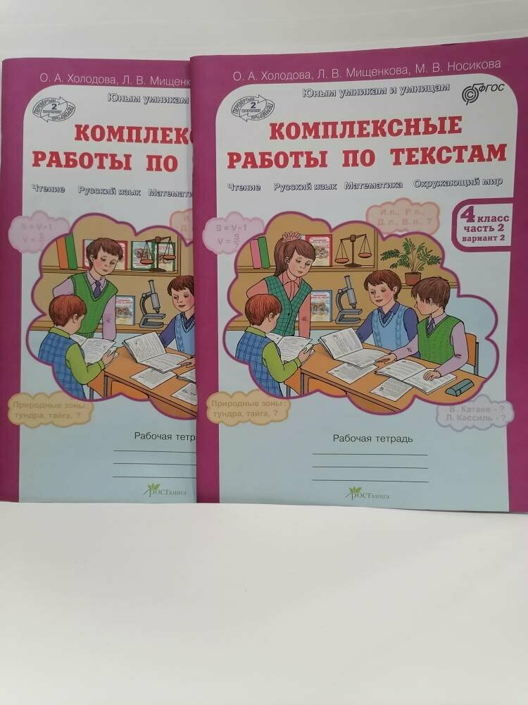 Комплексные работы по текстам. Рабочая тетрадь для 4 класса. В 2 ч. - фото №13