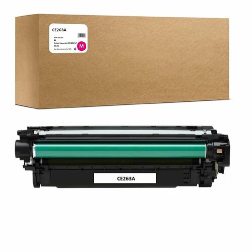 Картридж CE263A для HP CLJ CP4025/4525 Magenta Compatible (совместимый) картридж ce261a для hp clj cp4025 4525 cyan compatible совместимый