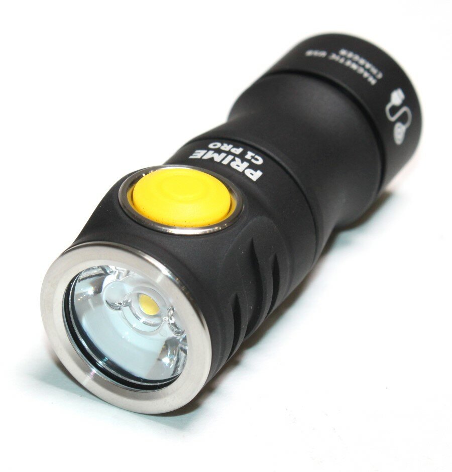 Фонарь светодиодный ARMYTEK Prime C1 Pro Magnet USB 930Lum Warm (CREE XP-L, 1*18350 (в комплекте), 1*CR123, до 114 метро