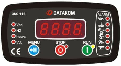 фото DKG-116 Контроллер ручного и удаленного запуска электрогенератора Datakom