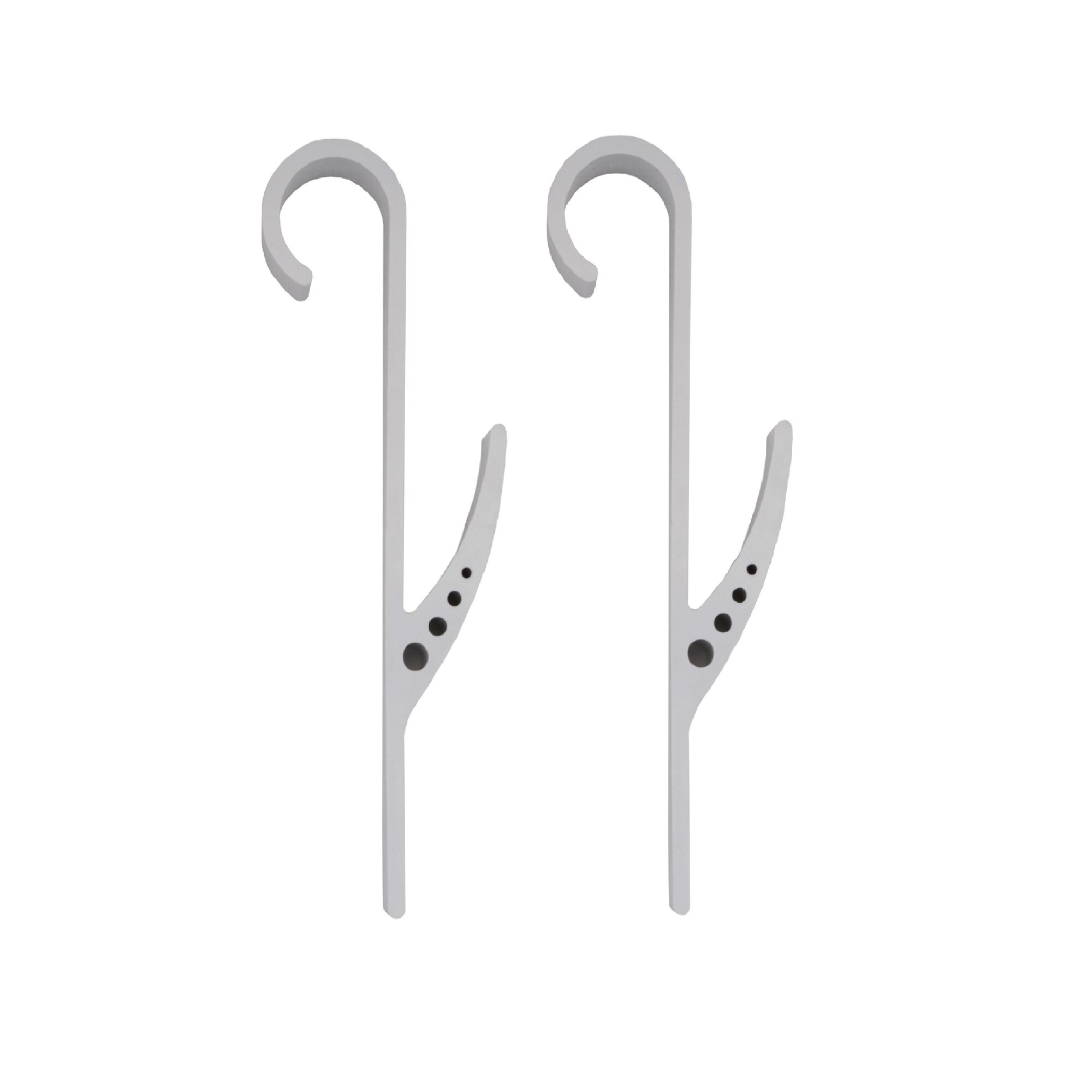 Крючок для ванной MAXI Серый DM PLAST 4шт. — фото 1