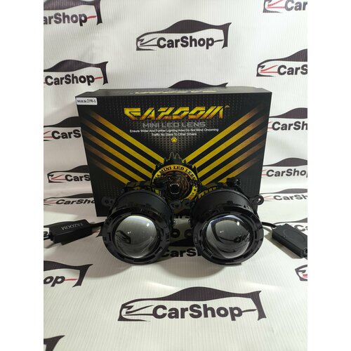 Линзованные LED ПТФ Lada Vesta, X-Ray, Granta FL, Renault, Ford 60W