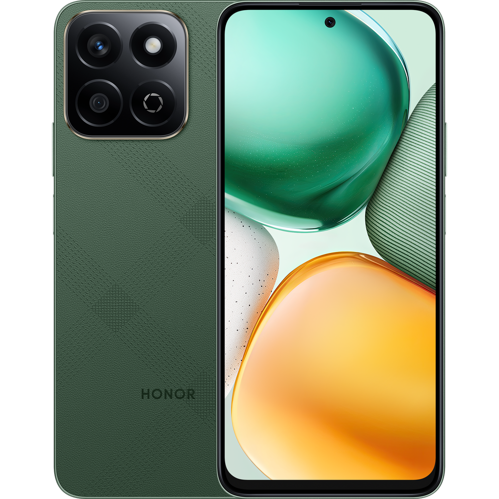 Смартфон Honor X7c 6/128 GB, экран 6.77", 120Hz, 108МПикс, Android 14, зеленый