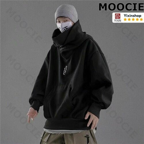 фото Толстовка moocie, размер l, , черный