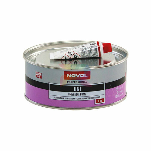 Шпатлёвка универсальная Novol Uni Universal Putty 1 кг.
