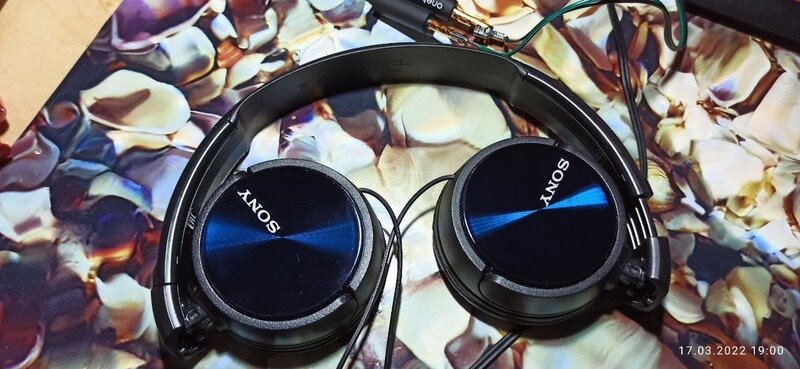 Наушники Sony MDR-ZX310AP (синий) - фото №16