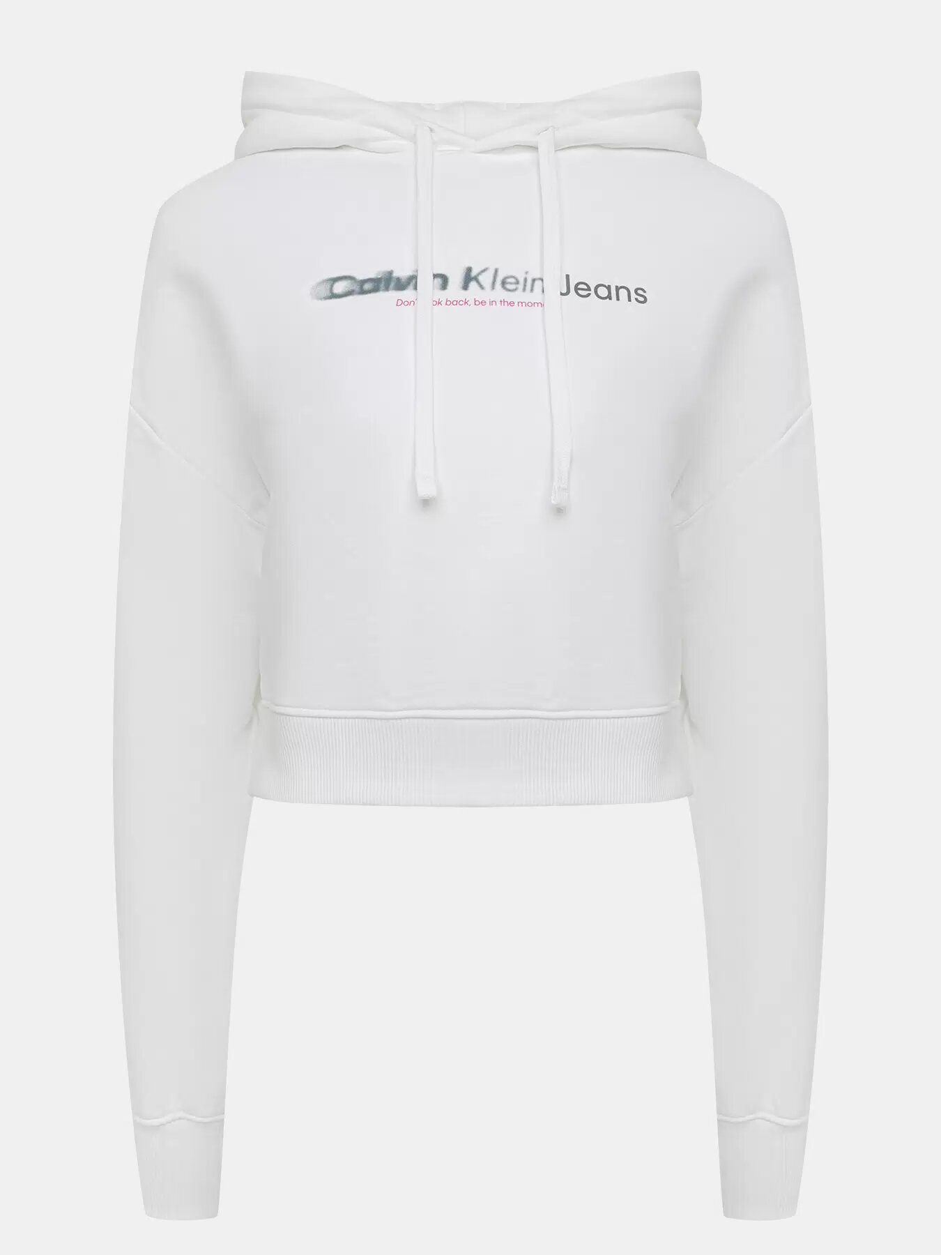 Худи Calvin Klein Jeans, размер XS, , белый