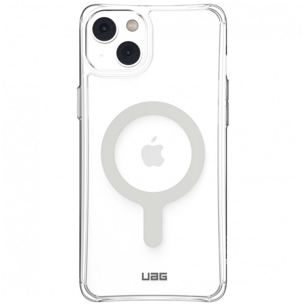 Чехол с поддержкой MAGSAFE Uag Plyo для iPhone 14 Plus 6.7", цвет прозрачный (Ice)