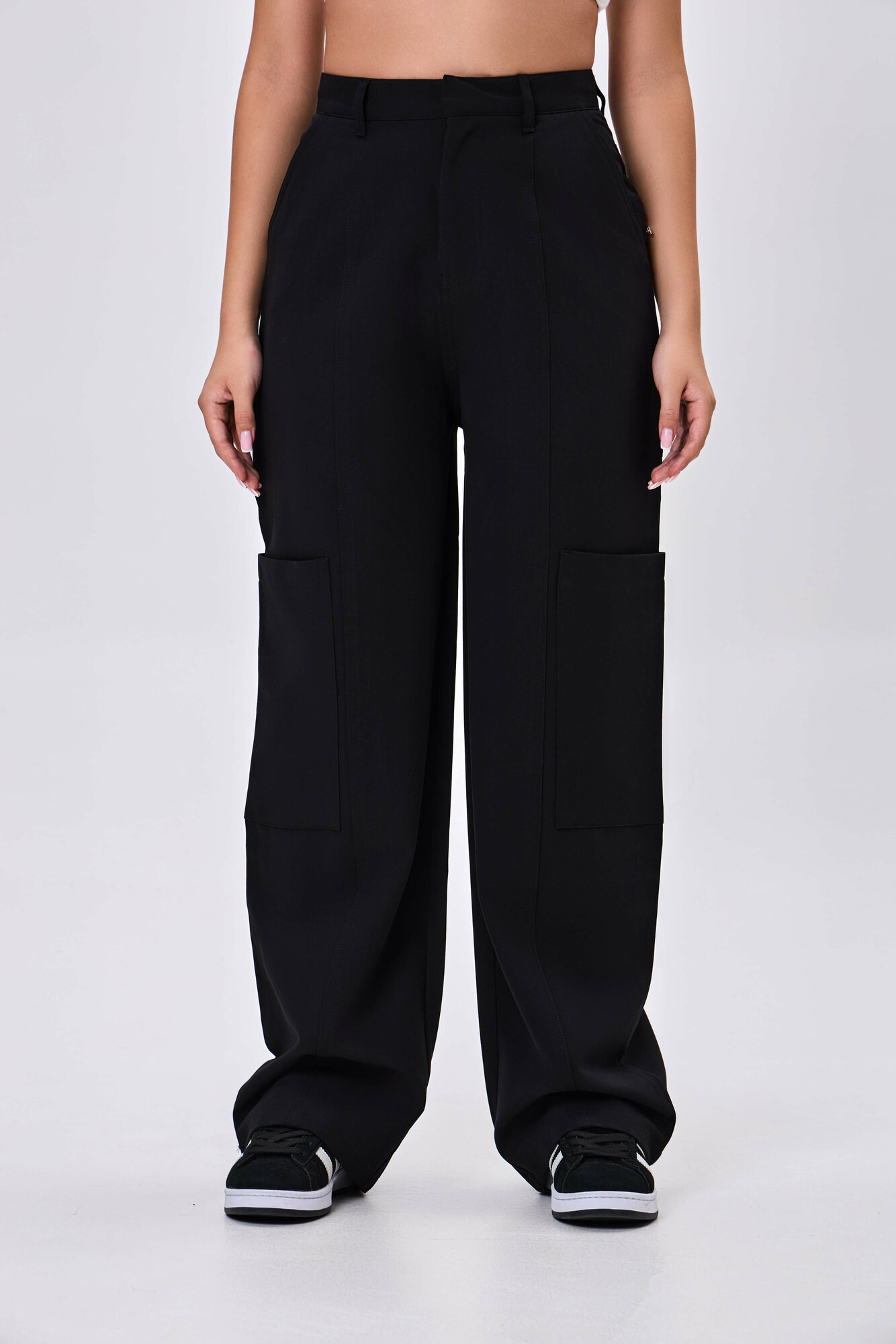 Брюки джоггеры TERRA PRO, размер M, black — фото 1