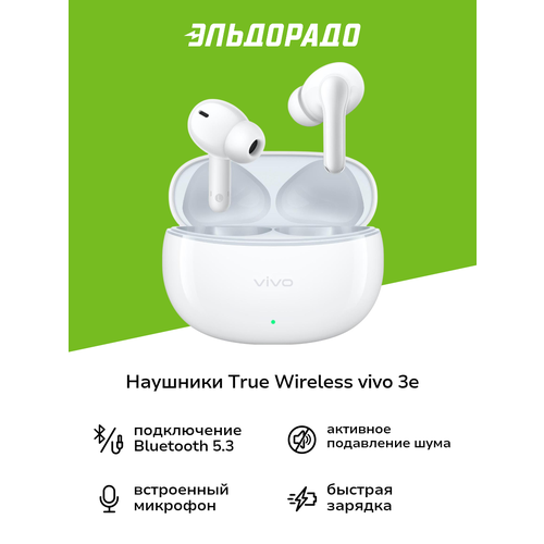 Наушники True Wireless vivo 3e XE W30 синие 3614₽