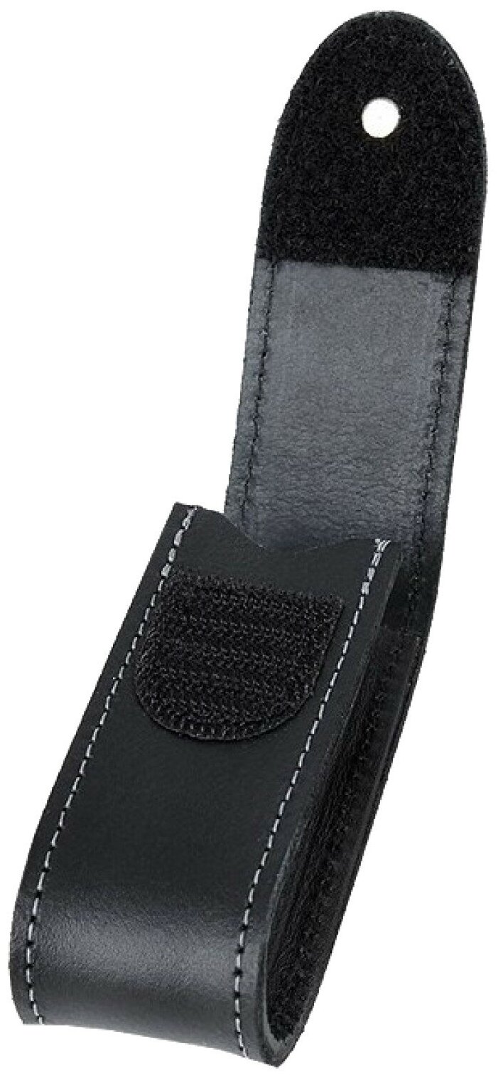 Чехол из нат.кожи Victorinox Leather Belt Pouch (4.0520.3) черный с застежкой на липучке без упаковк - фото №2