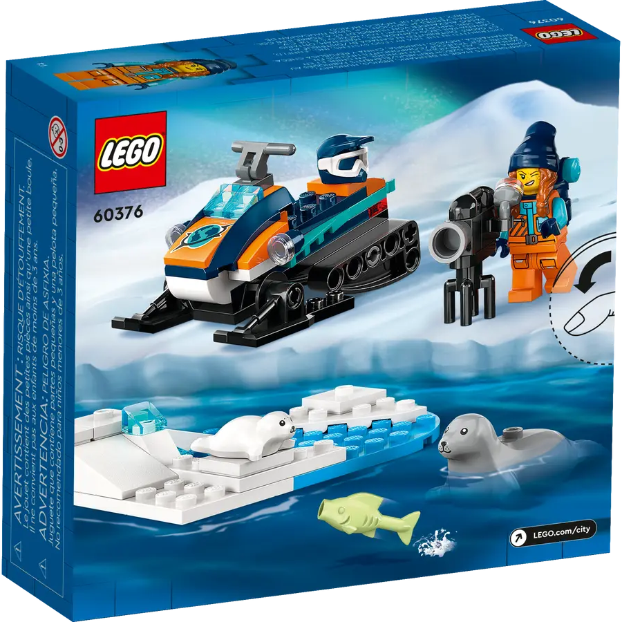 LEGO City Снегоход «Исследователь Арктики» 60376 - фото №2