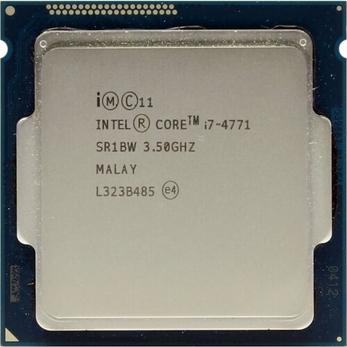 Процессор Intel Core i7-4771 LGA1150, 4 x 3500 МГц, OEM процессор intel core i7 5775c broadwell lga1150 4 x 3300 мгц oem