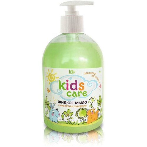 Iris детское жидкое мыло Kids Care с чередой и шалфеем, 500 мл, 6 шт