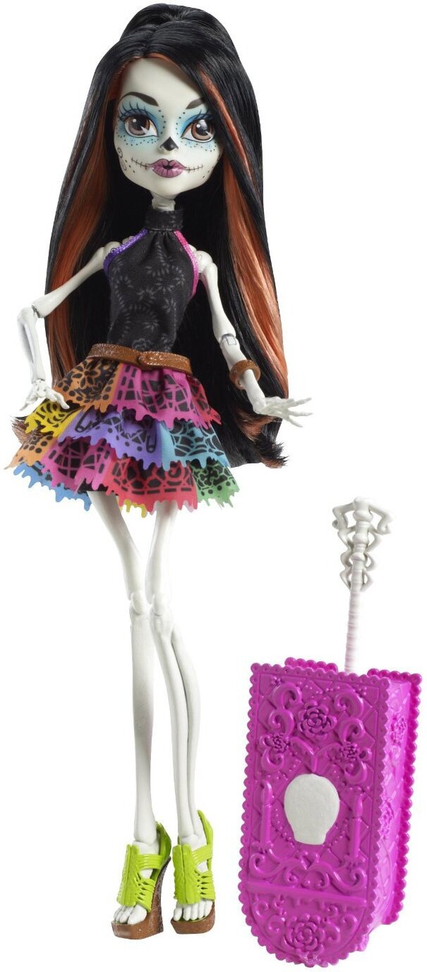 Кукла Монстер Хай Скелита Калаверас Скариж город страхов, Monster High Scaris (city of frights) Skelita Calaveras