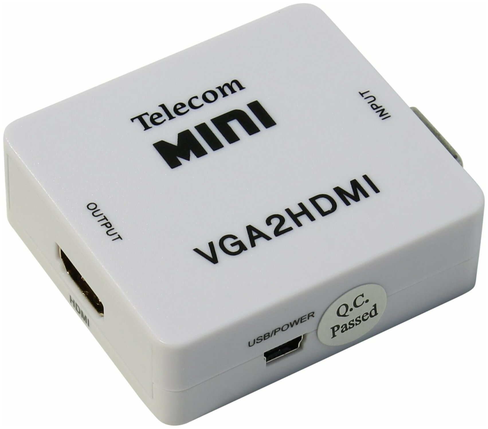 Переходник HDMI-VGA+звук Telecom (TTC4025)