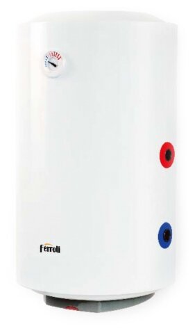 Накопительный комбинированный водонагреватель Ferroli PTO 80 V