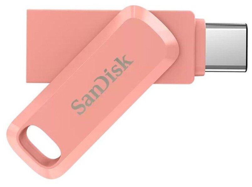 Флешка Sandisk Ultra Dual Drive Go SDDDC3-128G-G46PC 128 Гб Pink