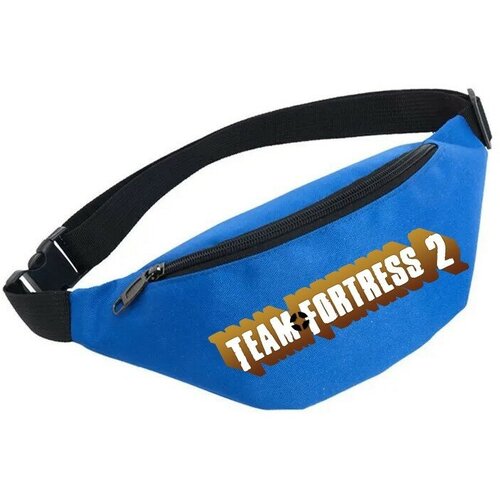 фото Сумка поясная noname, голубой