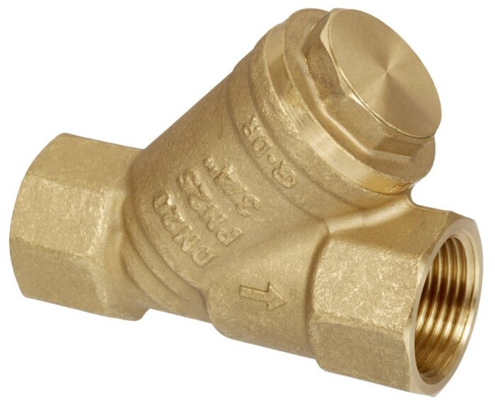 Фильтр сетчатый латунный FVR Ду 15, 1/2" ВР, Danfoss 065B8235