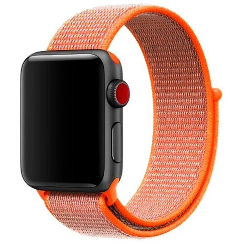 Ремешок Devia Deluxe Series для Apple Watch 44 / 42 мм (Бледно-розовый)