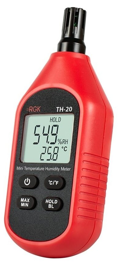 Термогигрометр RGK TH-20 с поверкой - фотография № 1