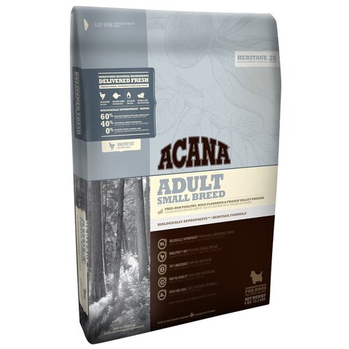 Сухой корм для собак Acana Heritage, беззерновой 2 кг (для мелких пород)