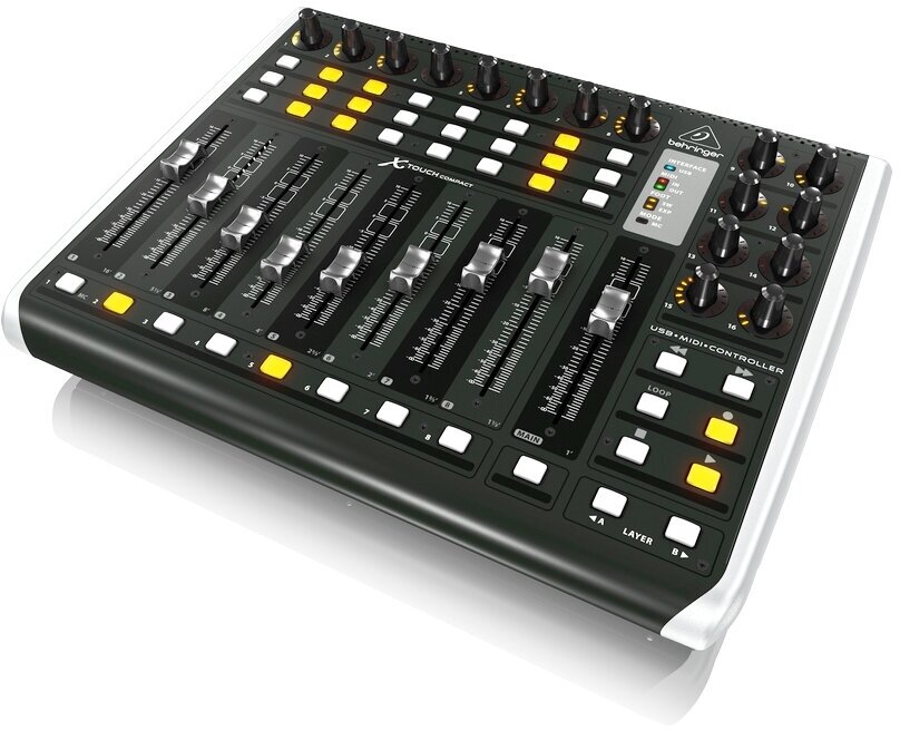 BEHRINGER X-TOUCH COMPACT - универсальный USB контроллер