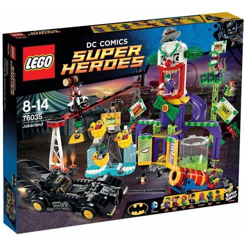 LEGO DC Super Heroes 76035 Джокерлэнд, 1037 дет. lego dc super heroes 76026 свирепость гориллы гродда 347 дет