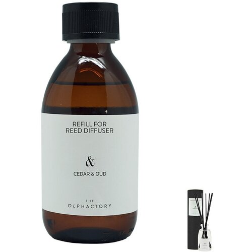 Наполнитель для диффузора the olphactory, Кедр и уд, 250 мл