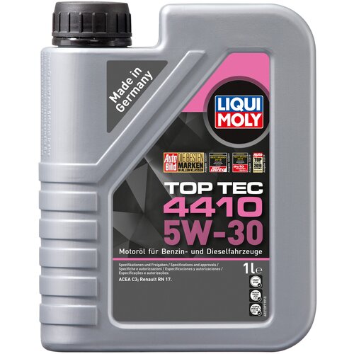 Liqui Moly Top Tec 4410 5W30 НС-синтетическое моторное масло для Рено (Все Liqui Moly Масла)