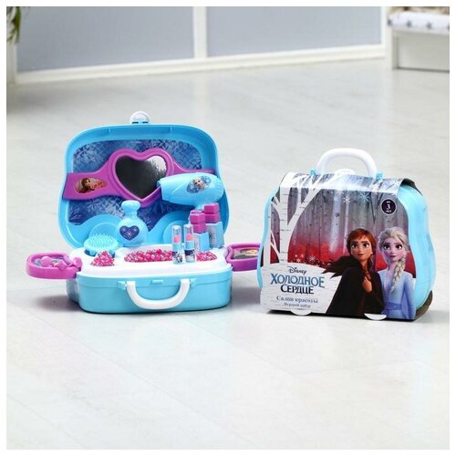 Disney Игровой набор парикмахера в чемодане «Маленькая модница», Холодное сердце