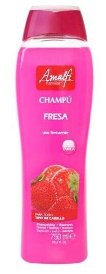 Amalfi шампунь семейный Strawberry, 750 мл