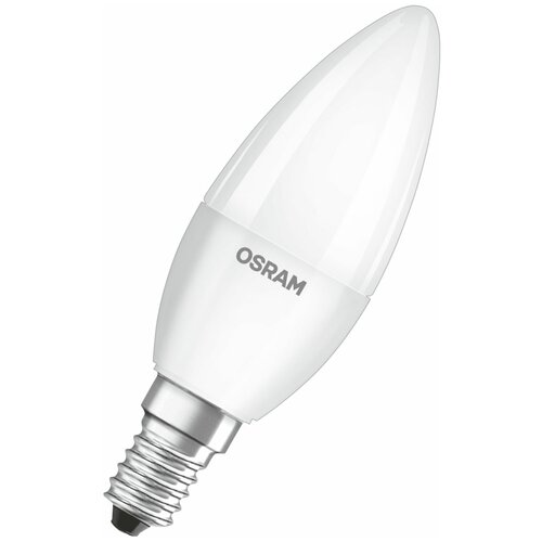 Светодиодная лампа Osram LS CLB 40 5W/840 220-240V FR E14 470lm 240* 15000h свеча 4058075056886