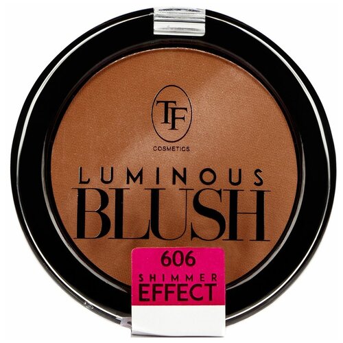 TRIUMPF Пудровые румяна с шиммер эффектом LUMINOUS BLUSH, тон 606 