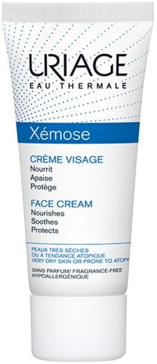Uriage Крем для сухой и чувствительной кожи лица Xemose Creme Visage 40мл