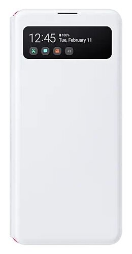 Чехол Samsung EF-EA415 для Samsung Galaxy A41, белый