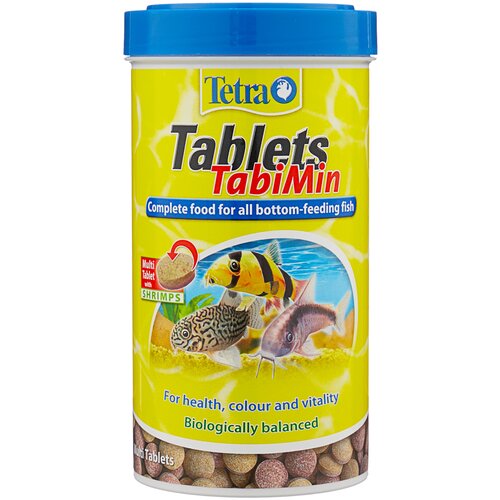 Корм для всех видов донных рыб TETRA Tablets TabiMin 58 таб./30 мл./18 г.