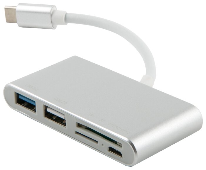 USB-концентратор Red Line Multiport adapter Type-C 5 in 1, разъемов: 5