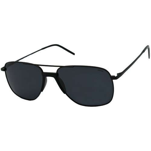 Солнцезащитные очки Invu, авиаторы, оправа: металл, поляризационные, с защитой от УФ, для мужчин, черный