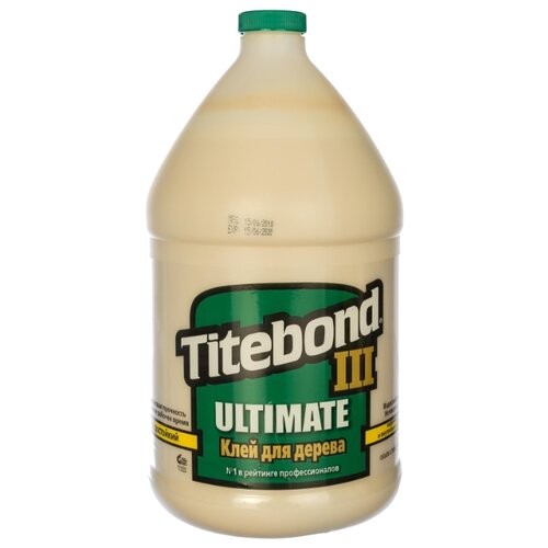 фото Клей полимерный titebond iii ultimate 1416 3.785 л