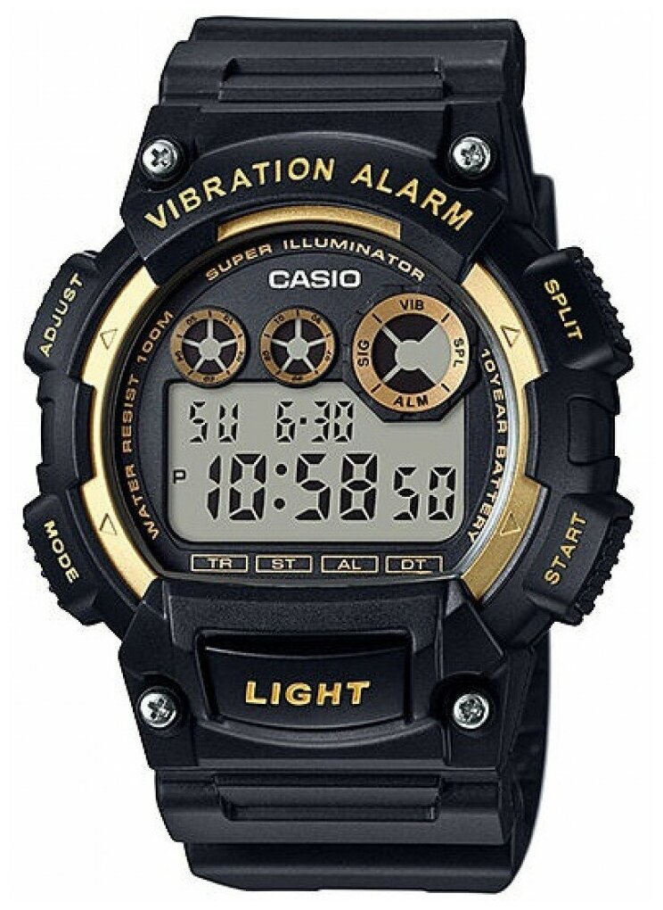 Японские наручные часы CASIO COLLECTION W-735H-1A2VD