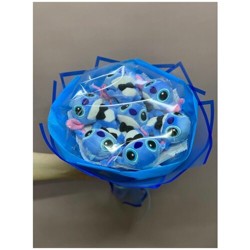 Букет из мягких игрушек Стич