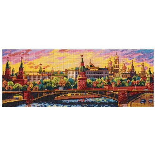 фото Набор для вышивания крестиком panna вечерняя москва (g-7139)