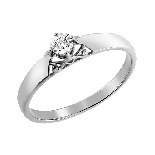 фото Кольцо sokolov помолвочное кольцо из золота c бриллиантом