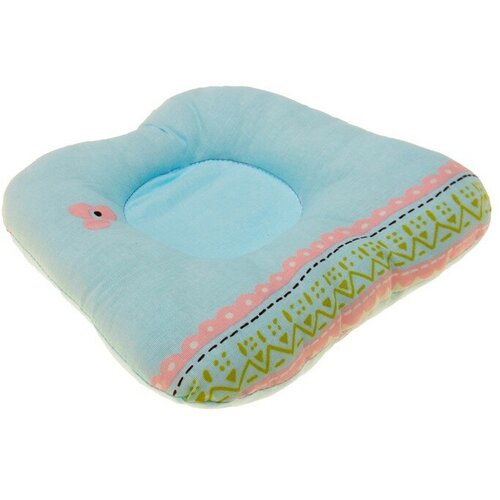 Подушка анатомическая бабочка цвет микс поплинаэрофайбер 130гм хлопок 100 395₽