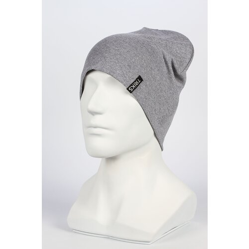 фото Шапка triks, размер 56, серый